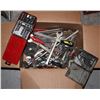 Image 1 : BOX OF TOOLS INCLUDING WRENCHES, FILES, ALLLEN KEYS