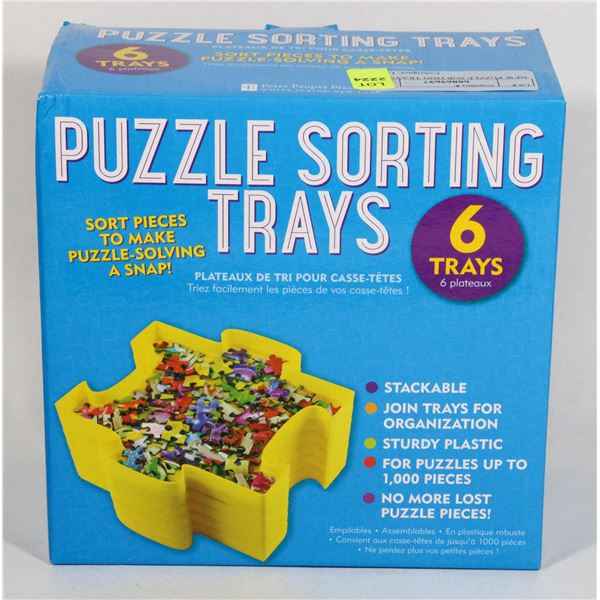 NEW PUZZLE SORTING TRAYS