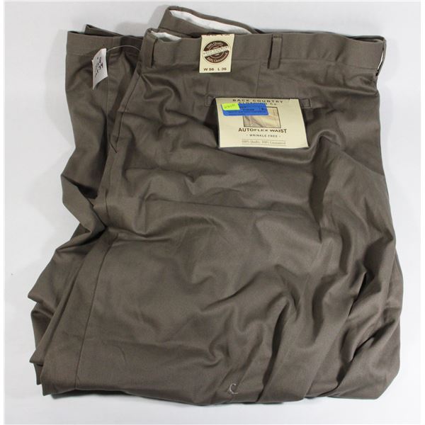 BRAND NEW WITH TAGS SIZE 56 KHAKI PANTS