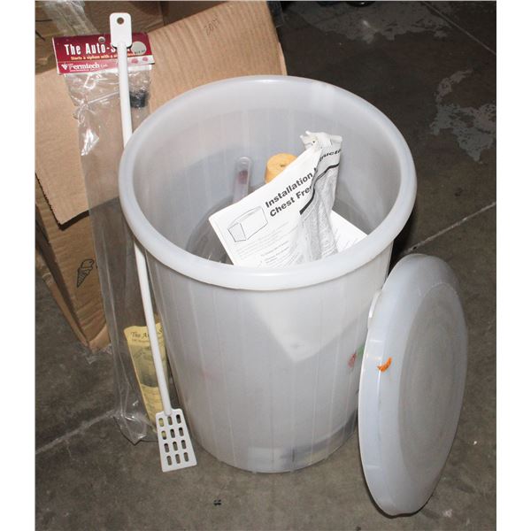 WINE/BEER FERMENTATION BARREL/ACCESSORIES NEW