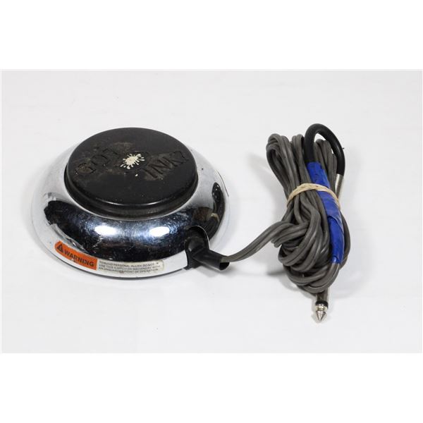 TATTOO PEDAL GOT INK TESTED