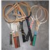 Image 1 : VINTAGE COLLECTIBLE TENNIS/ BADMINTON RACKETS