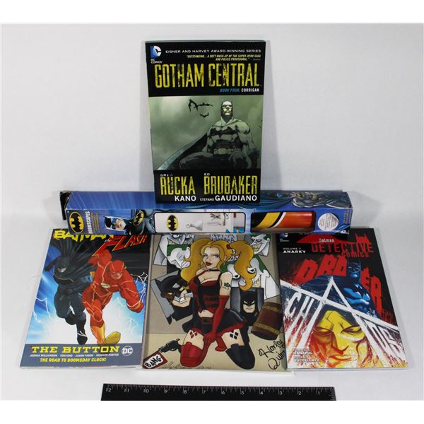 BATMAN THE FLASH, BATMAN ANARCHY, GOTHAM