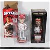 Image 1 : TWO BOBBLE HEADS. ARCHIE BRADLEY, AND