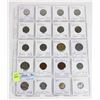 Image 1 : 20 COINS 13 BELGIUM NO DUPLICATES