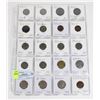 Image 1 : 20 COINS 19 BELGIUM NO DUPLICATES
