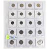 Image 1 : 20 COINS ALL FRANCE NO DUPLICATES SET
