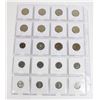 Image 2 : 20 COINS ALL FRANCE  PAGE 2 OF 5 NO DUPLICATES SET