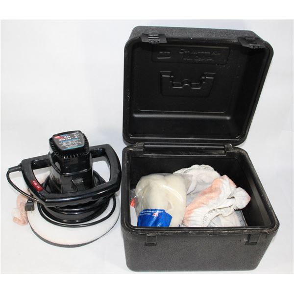 10INCH WEN ORBITAL CAR WAXING KIT IN CASE TESTED