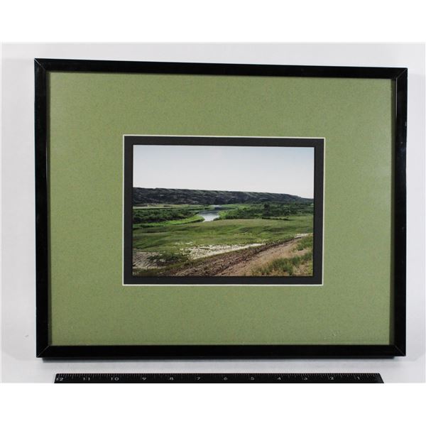 FRAMED PASTURE PRAIRIE PICTURE