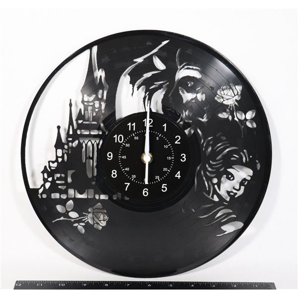NEW BEAUTY AND BEAST THEME VINYL ENGRAVED