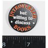 Image 1 : NEW BOOK THEME LAPEL PIN INTROVERTED BUT WILLING