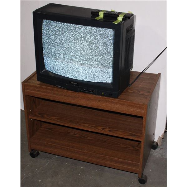 VINTAGE NIKKO TV WITH REMOTE