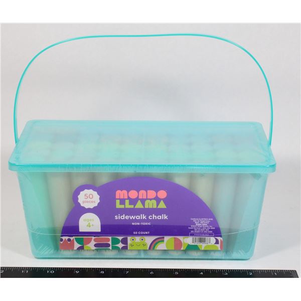 MONDO LLAMA SIDEWALK CHALK NEW 50CT.