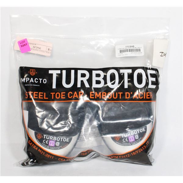 NEW IN PACKAGING STEEL TOE CAP SIZE SMALL