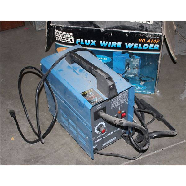 CHICAGO ELECTRIC 90 AMP FLUX WIRE WELDER