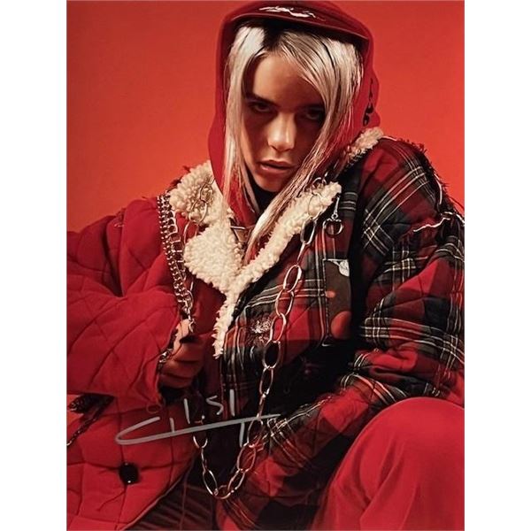 Billie Eilish signed photo