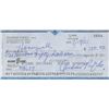 Image 1 : MLB Star Andrew Pafko signed check