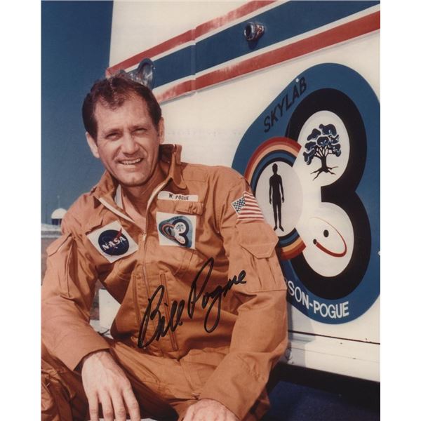 NASA Bill Pogue signed photo
