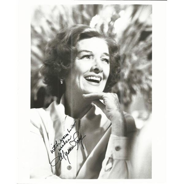 The Thin Man Myrna Loy signed photo