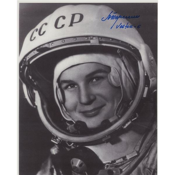 Valentina Tereshkova signed photo
