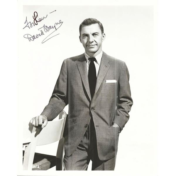 The Tender Trap David Wayne Signed Photo