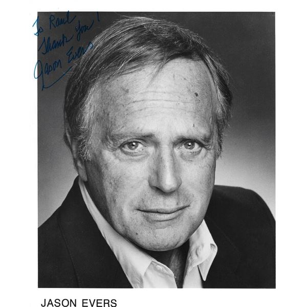 Tarzans Jungle Rebellion Jason Evers signed photo