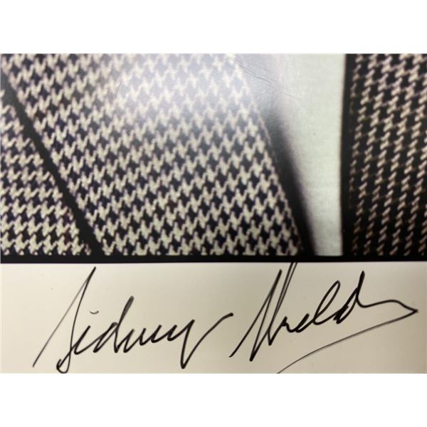 Author Sydney Sheldon signed photo