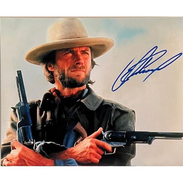 The Good The Bad The Ugly Clint Eastwood Signed Photo