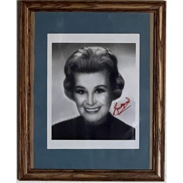 Rose Marie signed photo