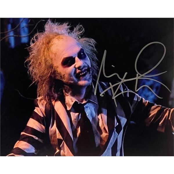 Beetlejuice Michael Keaton Signed Photo