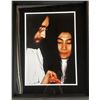 Image 1 : John Lennon Yoko Ono Framed original rock collection photo