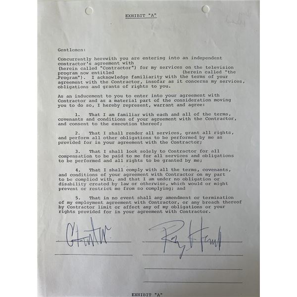 Treat Her Right Roy Head signed contract