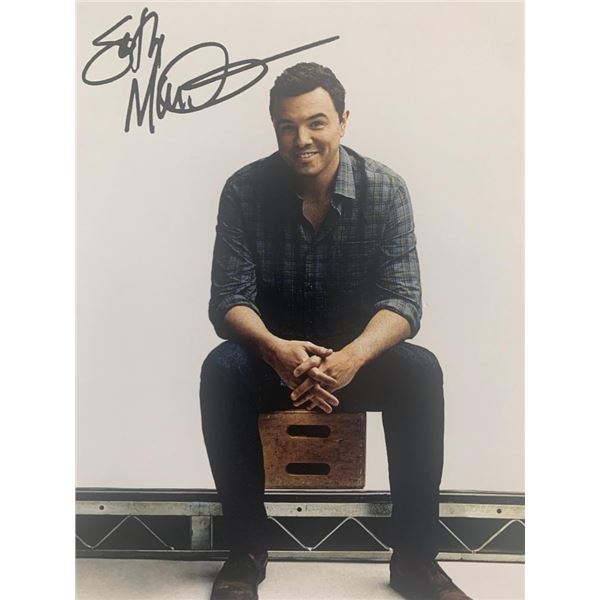 Seth MacFarlane signed photo