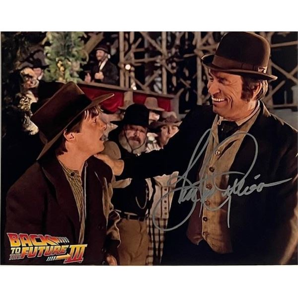 Back To The Future Burton Gilliam Signed Photo
