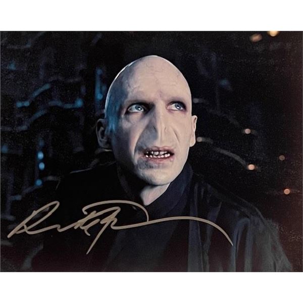 Harry Potter Ralph Fiennes Signed Photo