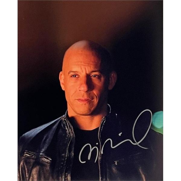 Fast And Furious Vin Diesel Signed Photo