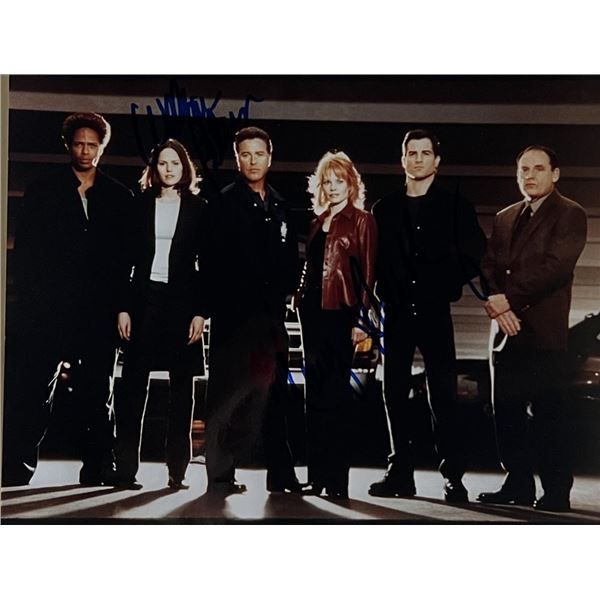 CSI: Crime Scene Investigation William Petersen and_x000d_ Marg Helgenberger signed photo