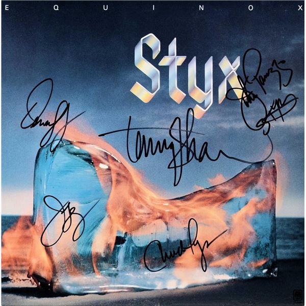 Styx signed Equinox album