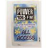 Image 1 : Power 106 FM 1999 All Access Backstage Pass
