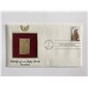 Image 1 : Wildlife of Our 50 States Woodchuck Gold Stamp Replica First Day Cover