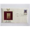 Image 1 : Ida B. Wells Black Heritage Series Gold Stamp Replica First Day Cover