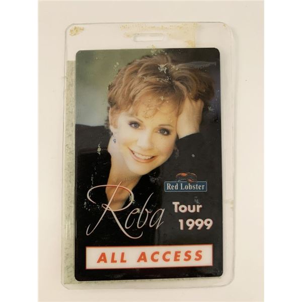 Reba 1999 All Access Tour Pass