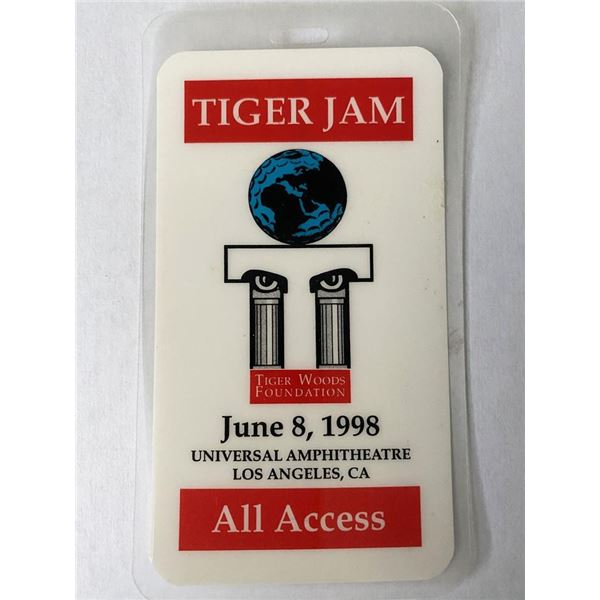 Tiger Jam 1998 Backstage Pass