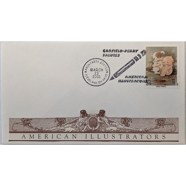 Garfield-Perry Salutes American Illustrators First Day Cover