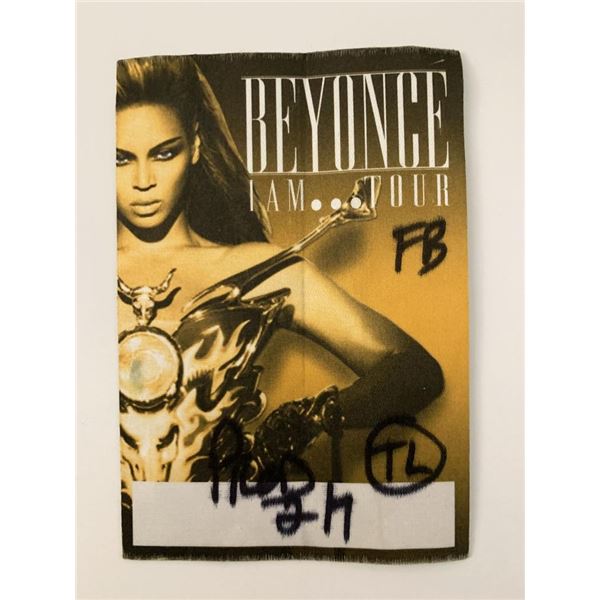 BeyoncÃ© I Am... World Tour Backstage Pass