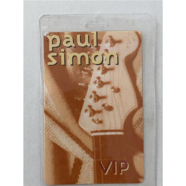 Paul Simon VIP Backstage Pass
