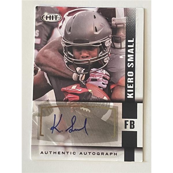 Kiero Small signed autograph card