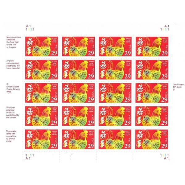 Year of the Rooster: Lunar New Year Stamps