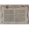 Image 1 : John F. Kennedy commemorative cover with coin